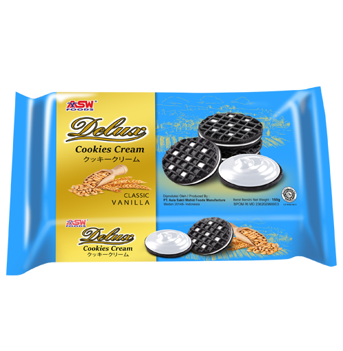 Delux Cookies Cream Vanilla
